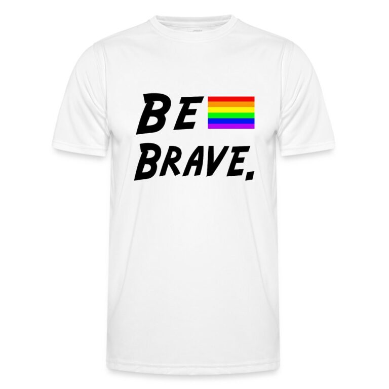 be-brave-maenner-funktions-t-shirt-weiss