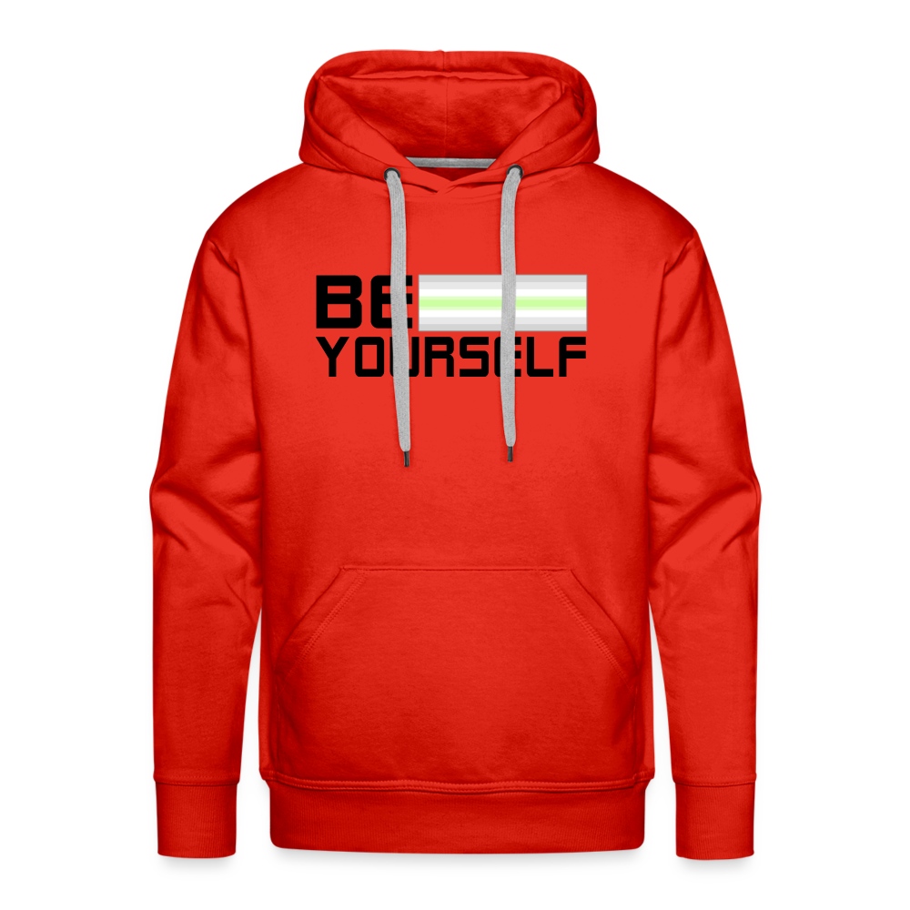 be-yourself-agenderflux-pride-maenner-premium-hoodie-rot