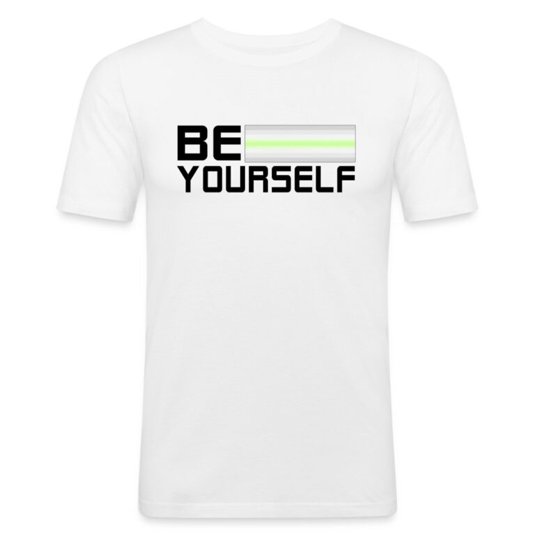 be-yourself-agenderflux-pride-maenner-slim-fit-t-shirt-weiss