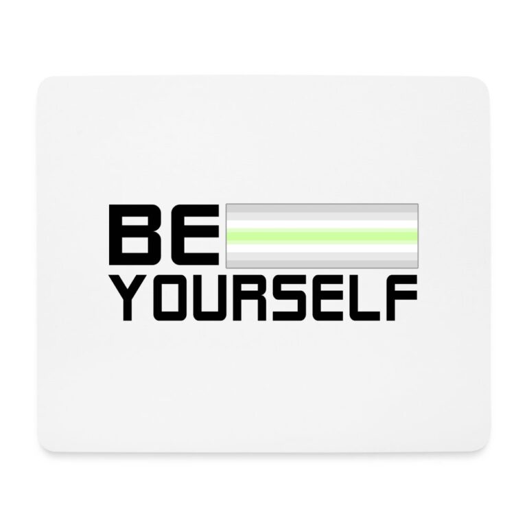 be-yourself-agenderflux-pride-mousepad-querformat-weiss