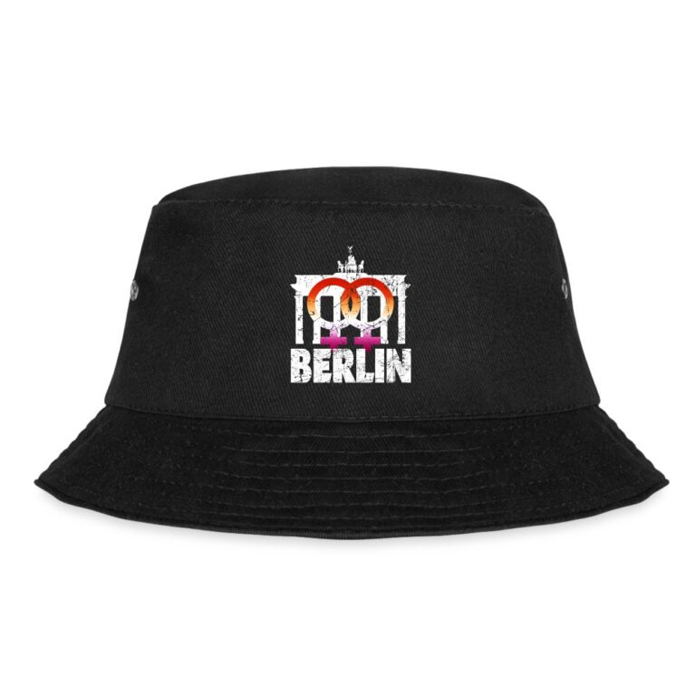 berlin-pride-mit-lesbisch-symbol-fischerhut-schwarz