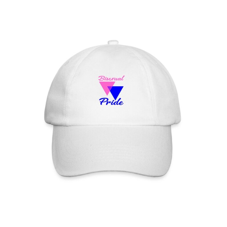 bisexual-pride-triangles-baseballkappe-weiss-weiss