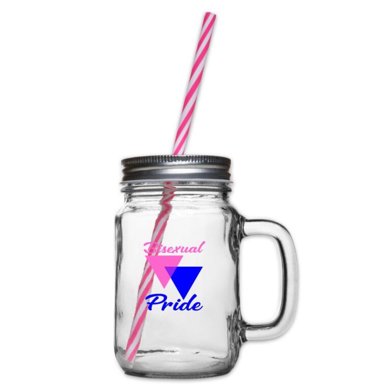 bisexual-pride-triangles-henkelglas-mit-schraubdeckel-klar