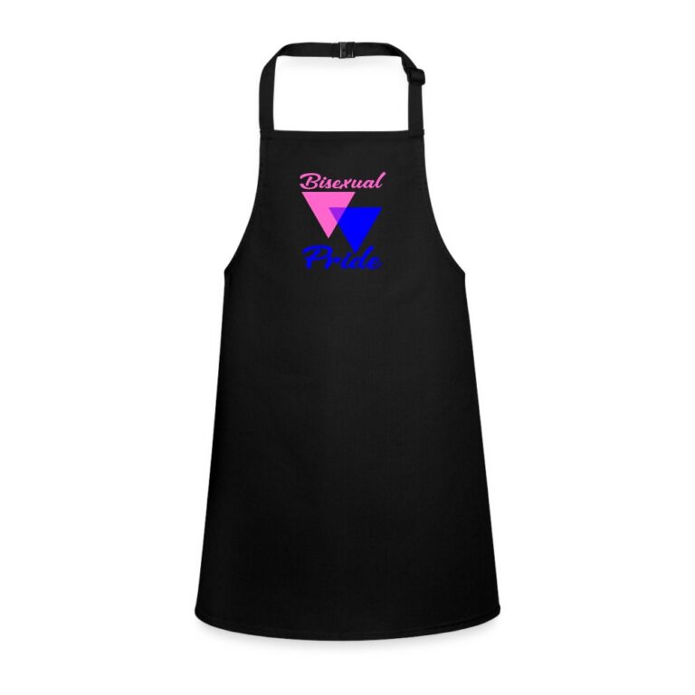 bisexual-pride-triangles-schuerze-fuer-kinder-schwarz