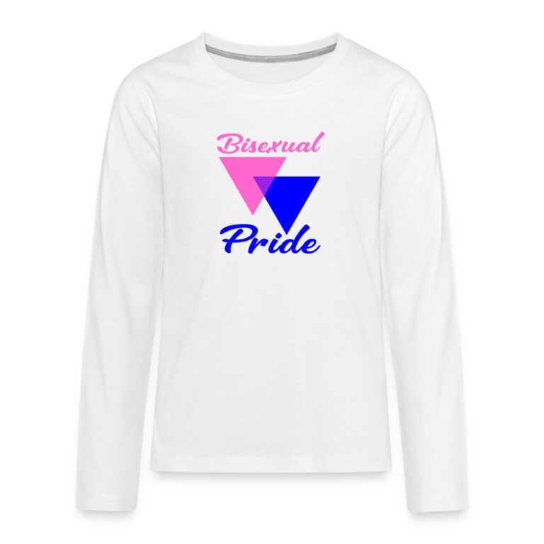 bisexual-pride-triangles-teenager-premium-langarmshirt-weiss