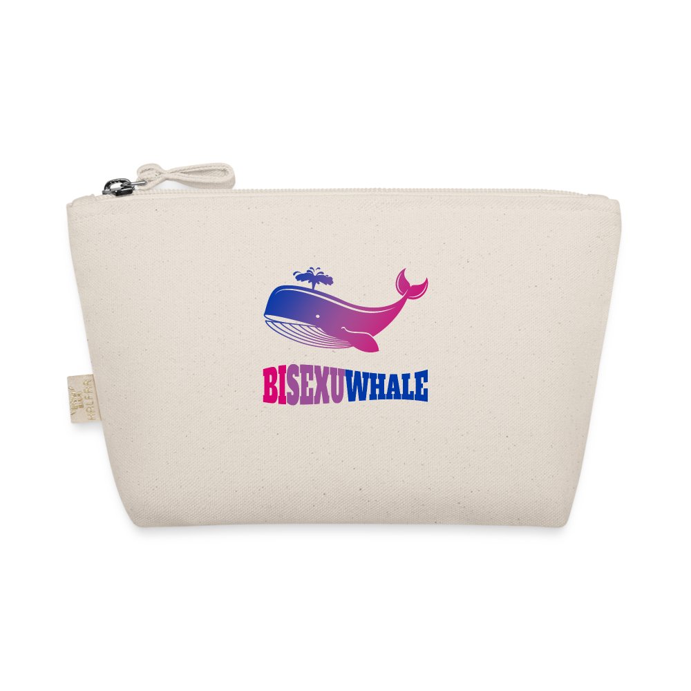 Bisexuwhale - Bio-Täschchen Natur