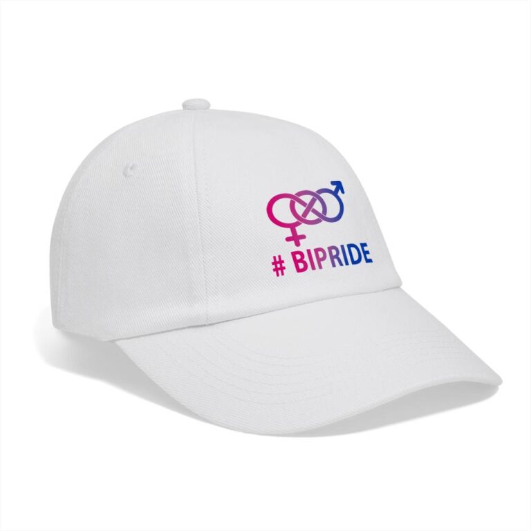 hashtag-bipride-baseballkappe-weiss-weiss