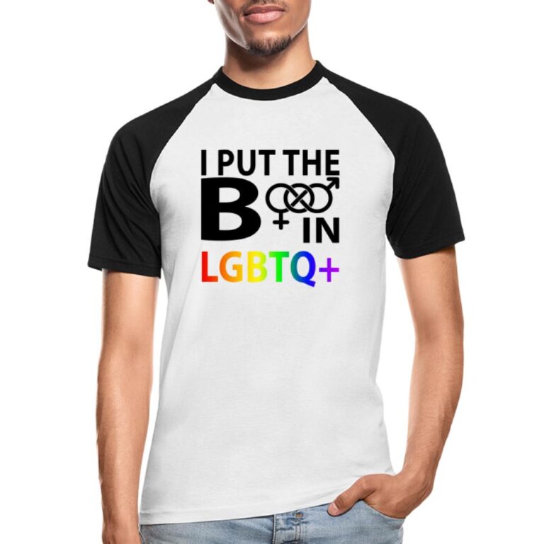 i-put-the-b-in-lgbtq-maenner-baseball-t-shirt-weiss-schwarz