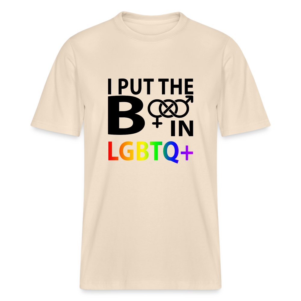 i-put-the-b-in-lgbtq-stanleystella-relaxed-fit-unisex-bio-t-shirt-sparker-naturweiss