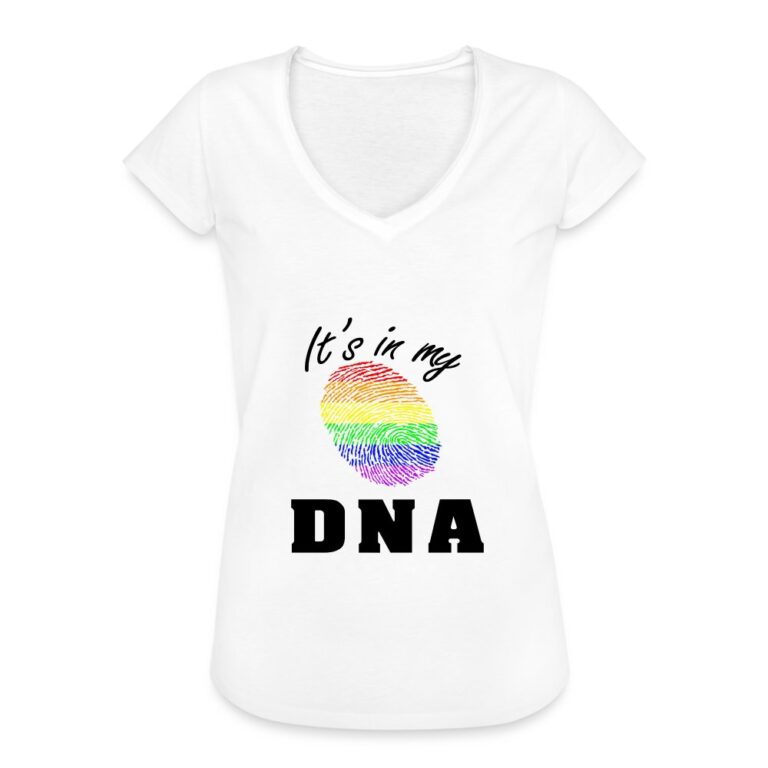 its-in-my-dna-frauen-vintage-t-shirt-weiss