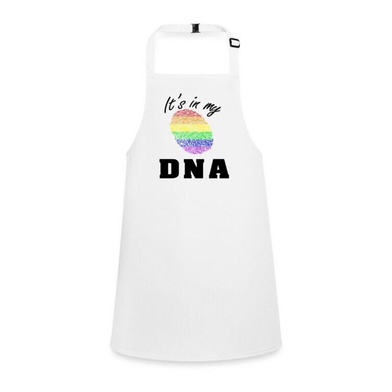 its-in-my-dna-schuerze-fuer-kinder-weiss