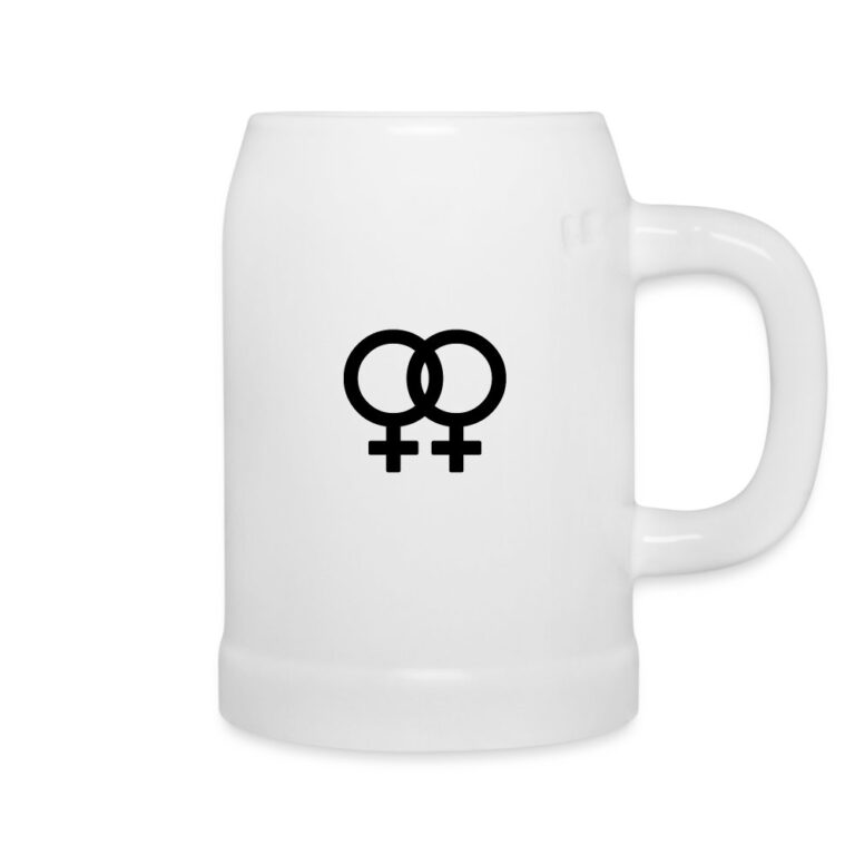 lesbian-pride-gender-signs-bierkrug-weiss