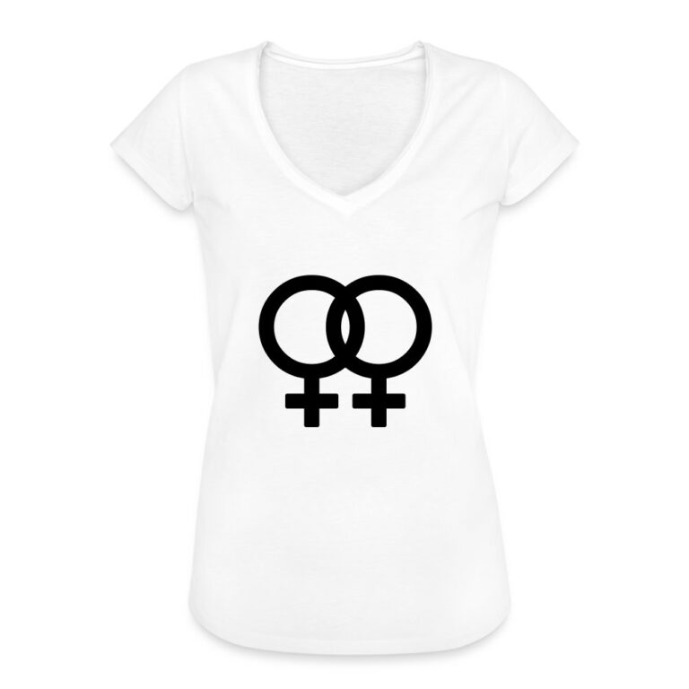 lesbian-pride-gender-signs-frauen-vintage-t-shirt-weiss