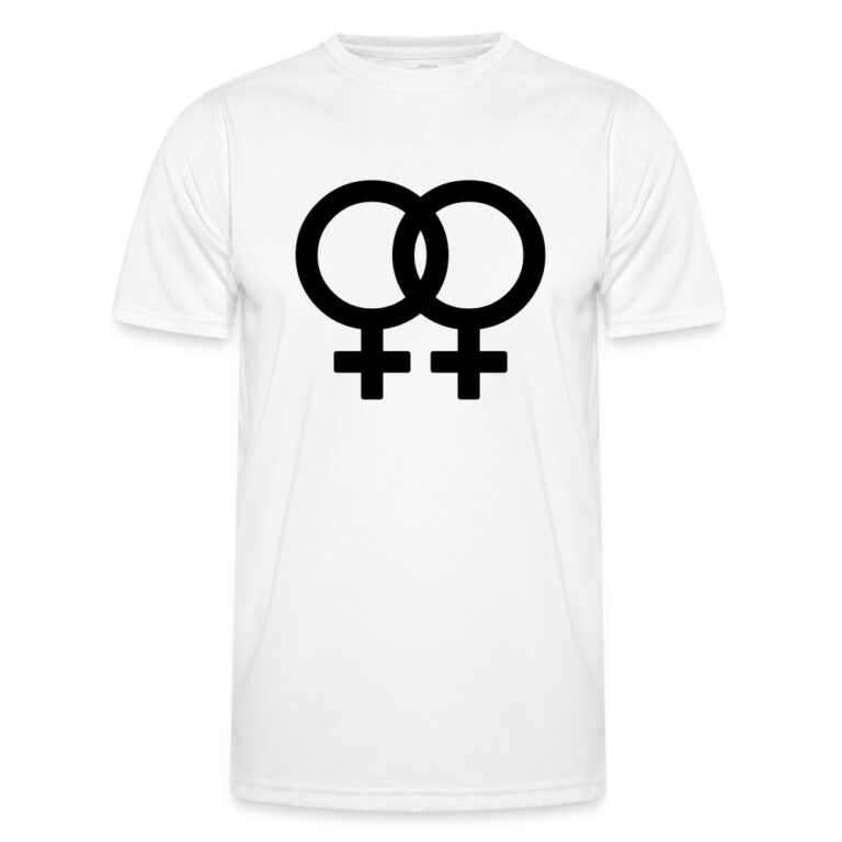 lesbian-pride-gender-signs-maenner-funktions-t-shirt-weiss