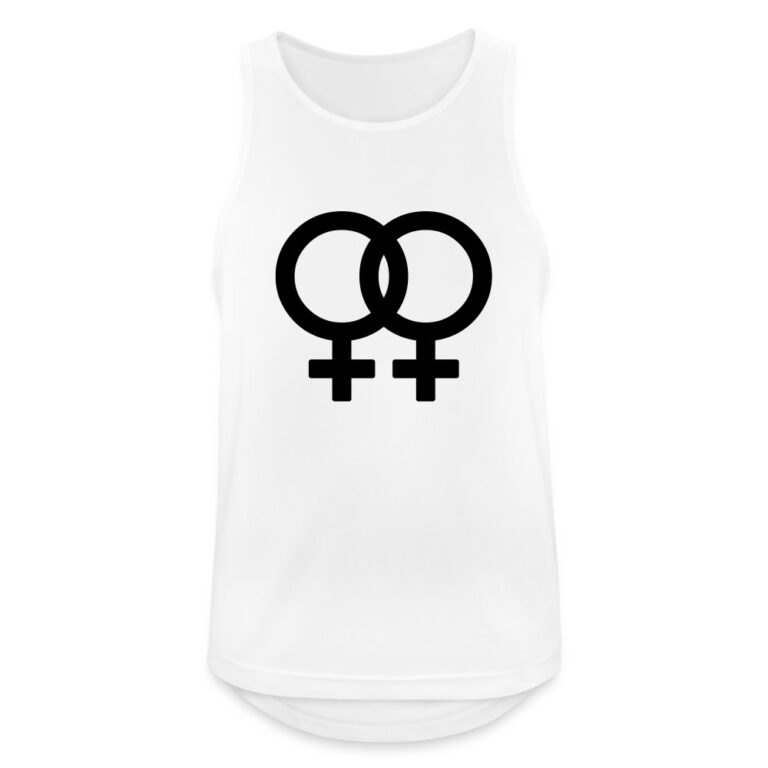 lesbian-pride-gender-signs-maenner-tank-top-atmungsaktiv-weiss
