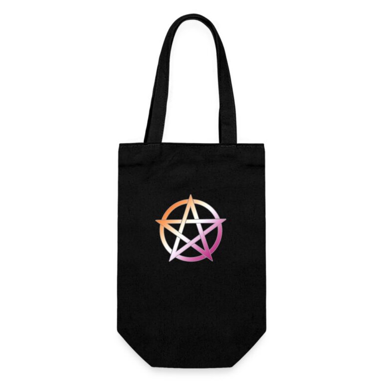 lesbian-pride-pentagramm-geschenkbeutel-fuer-flaschen-schwarz