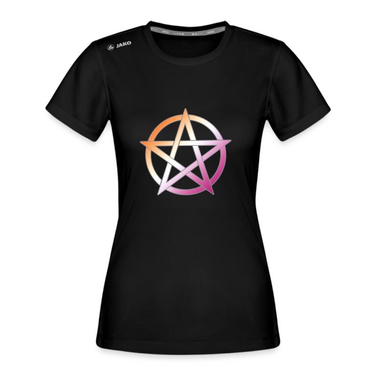 lesbian-pride-pentagramm-jako-frauen-t-shirt-run-20-schwarz