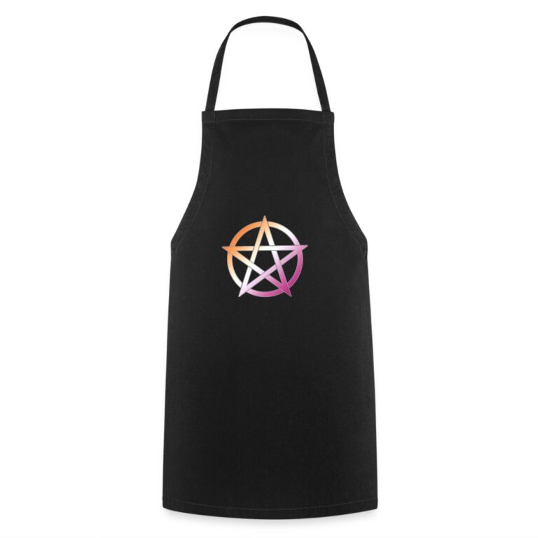 lesbian-pride-pentagramm-kochschuerze-schwarz