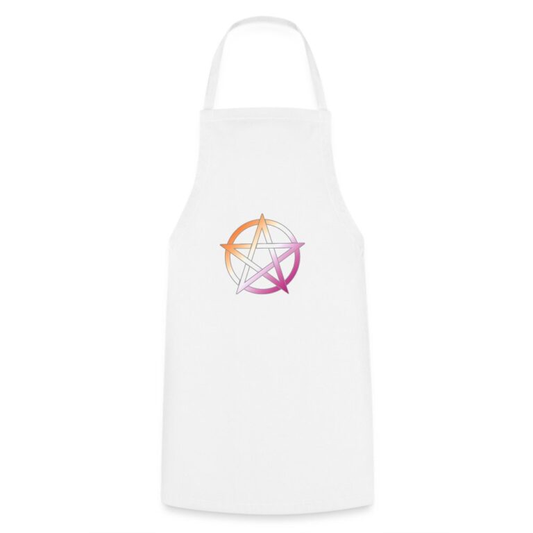 lesbian-pride-pentagramm-kochschuerze-weiss