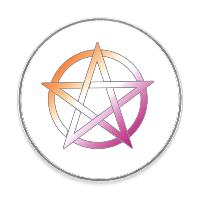 lesbian-pride-pentagramm-runder-kuehlschrankmagnet-weiss