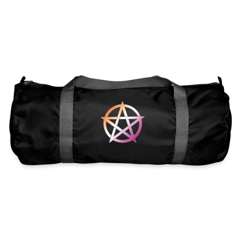 lesbian-pride-pentagramm-sporttasche-schwarz
