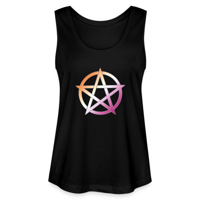 lesbian-pride-pentagramm-stanleystella-frauen-bio-tank-top-minter-schwarz