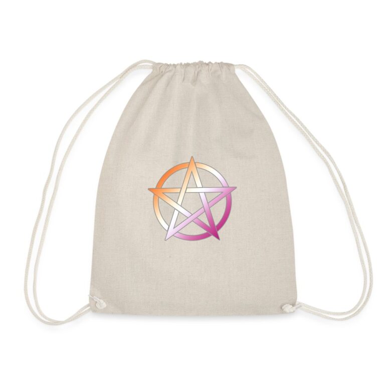 lesbian-pride-pentagramm-turnbeutel-natur
