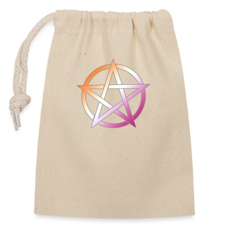 lesbian-pride-pentagramm-verschliessbarer-geschenkbeutel-aus-baumwolle-14x20cm-natur