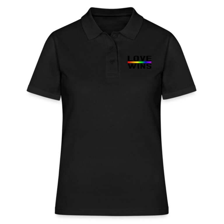 love-wins-frauen-polo-shirt-schwarz