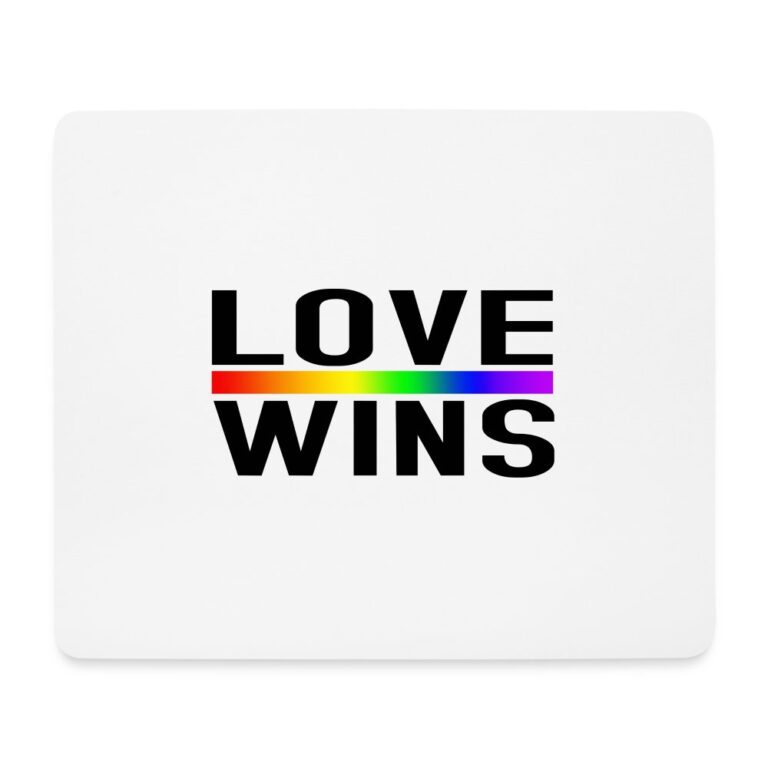 love-wins-mousepad-querformat-weiss