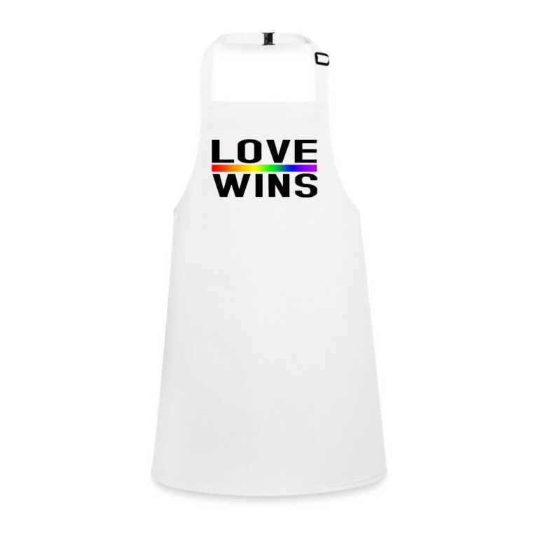 love-wins-schuerze-fuer-kinder-weiss