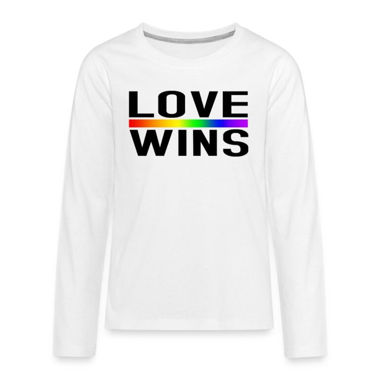 love-wins-teenager-premium-langarmshirt-weiss