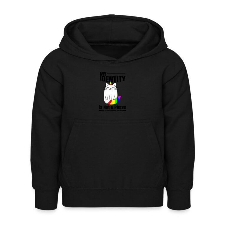 my-identity-is-not-a-phase-kinder-hoodie-schwarz