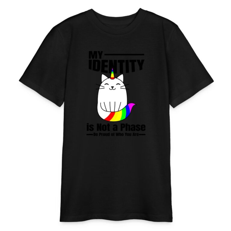 my-identity-is-not-a-phase-stanleystella-bio-teenager-t-shirt-mini-creator-schwarz