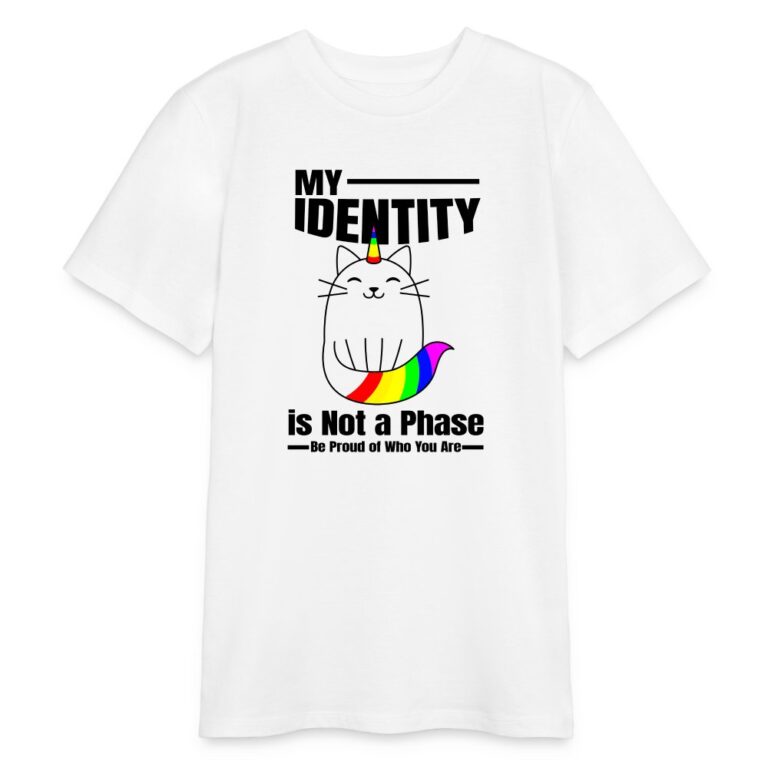 my-identity-is-not-a-phase-stanleystella-bio-teenager-t-shirt-mini-creator-weiss