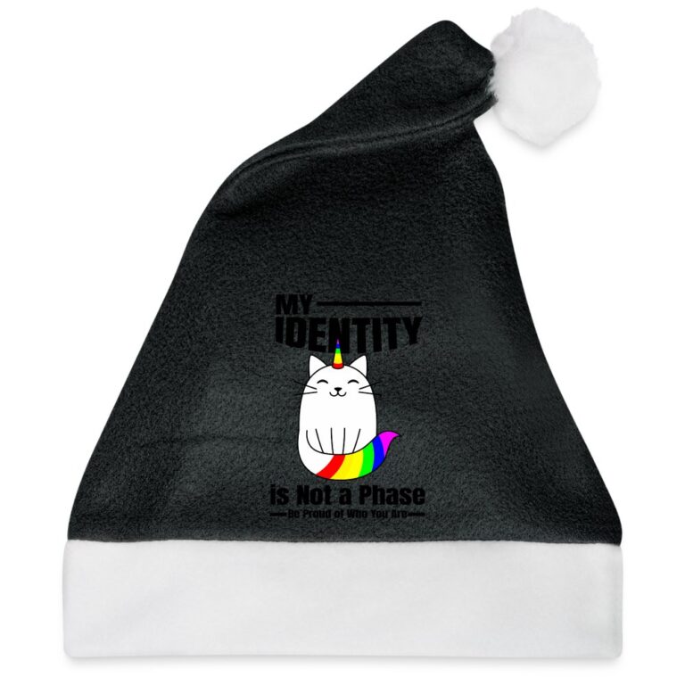 my-identity-is-not-a-phase-weihnachtsmuetze-schwarz-weiss
