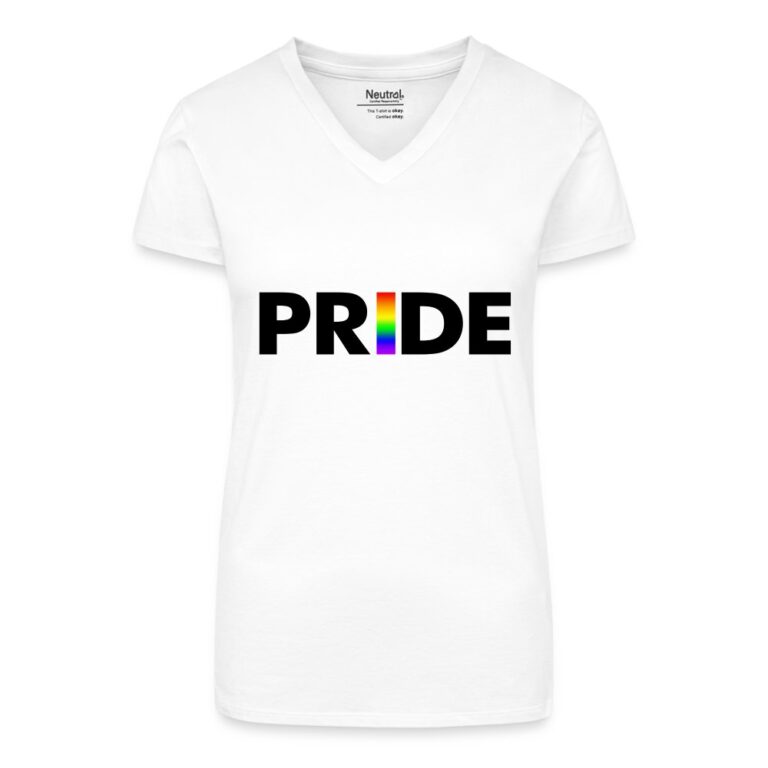 pride-lgbtq-bio-frauen-t-shirt-mit-v-ausschnitt-weiss