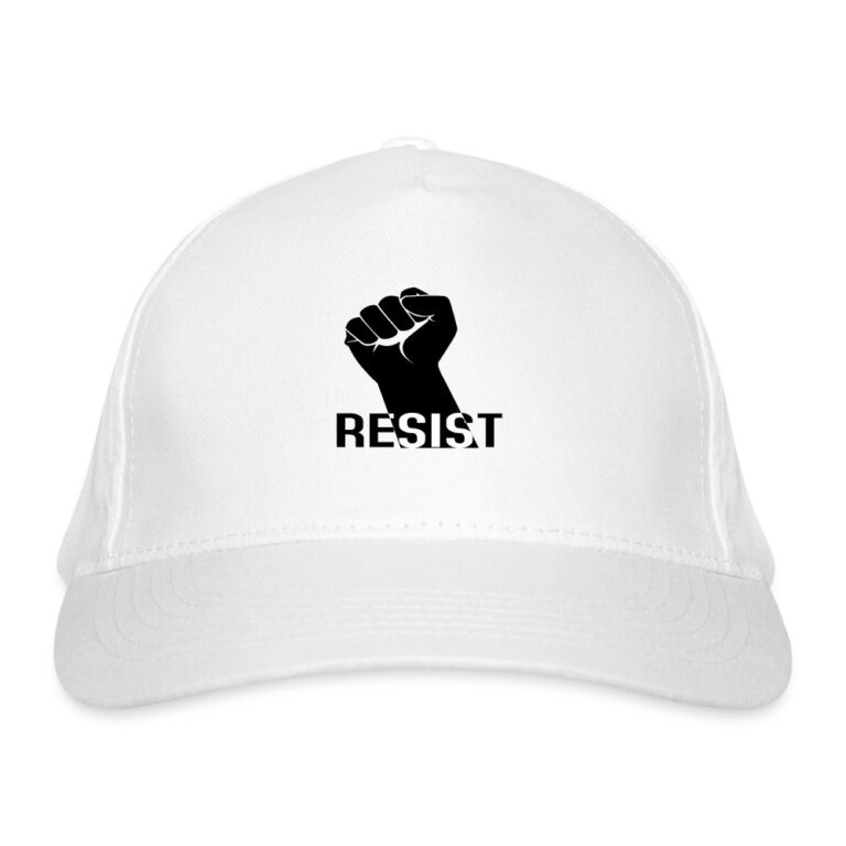 resist-bio-baseballkappe-weiss