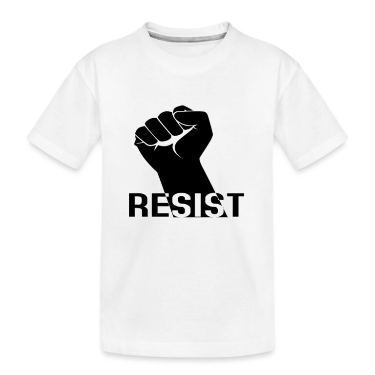 resist-teenager-premium-bio-t-shirt-weiss