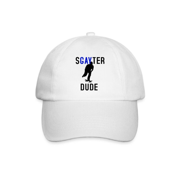 sgayter-dude-baseballkappe-weiss-weiss