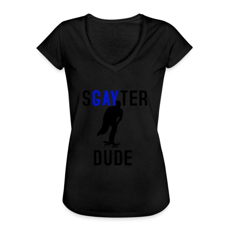 sgayter-dude-frauen-vintage-t-shirt-schwarz