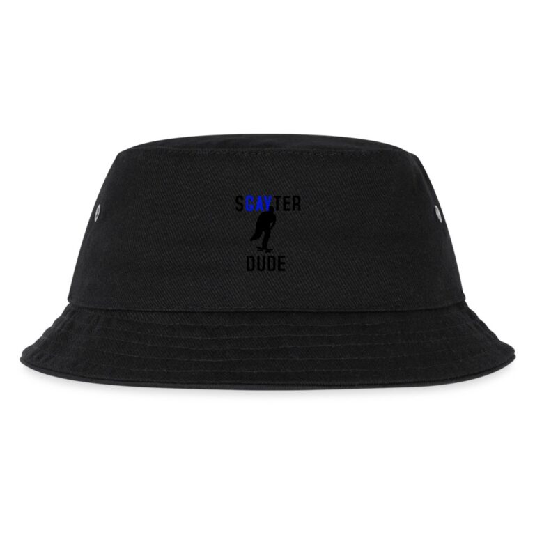 sgayter-dude-kinder-bucket-hat-schwarz