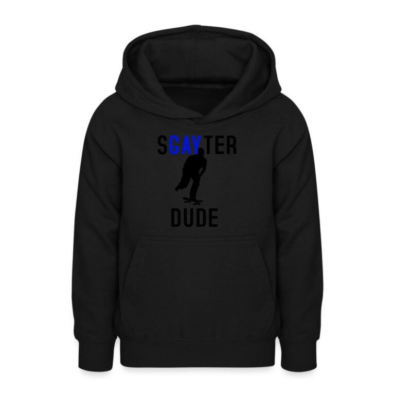 sgayter-dude-teenager-hoodie-schwarz
