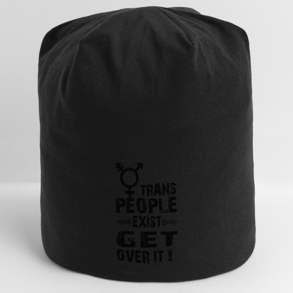trans-people-exist-get-over-it-jersey-beanie-schwarz