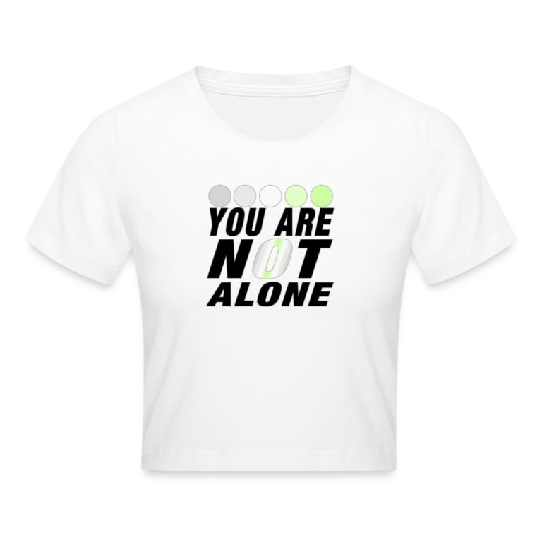 you-are-not-alone-agenderflux-pride-cropped-t-shirt-weiss