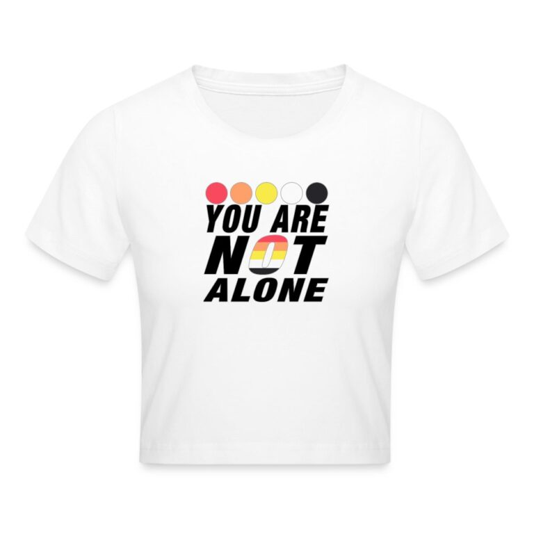 you-are-not-alone-akiosexual-pride-cropped-t-shirt-weiss