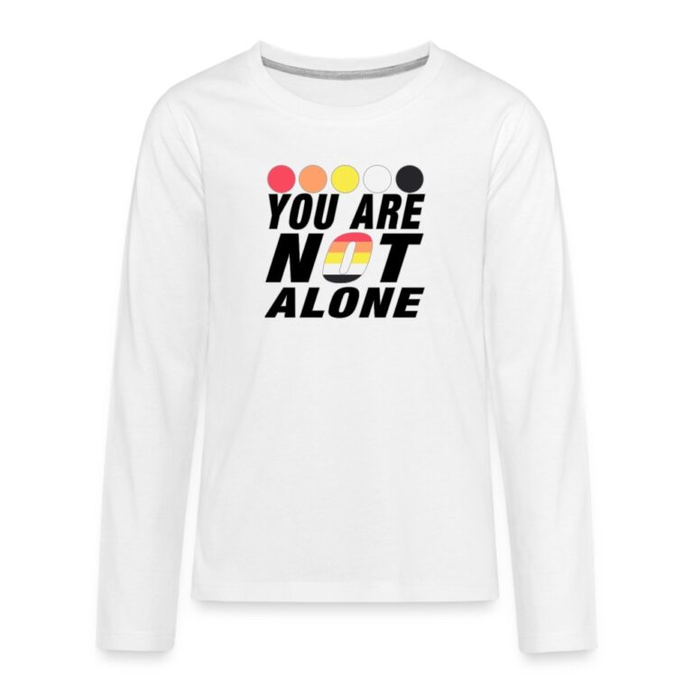 you-are-not-alone-akiosexual-pride-teenager-premium-langarmshirt-weiss
