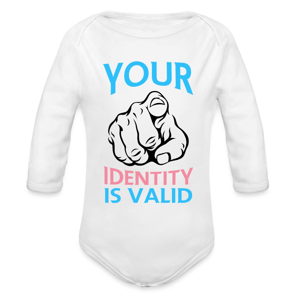 your-identity-is-valid-transgender-pride-baby-bio-langarm-body-weiss