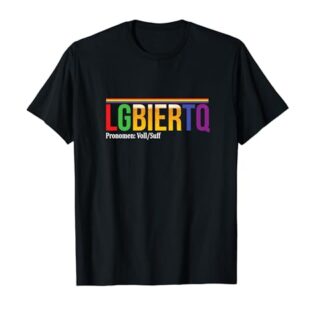 Regenbogen Kostüm CSD Pride Love LGBIERTQ Lustiges LGBTQ T-Shirt