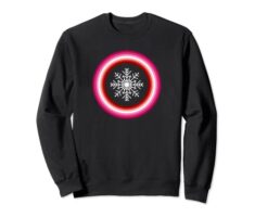 Lesbische Winterferien Weihnachten Snowboarden LGBT LGBTQ Sweatshirt